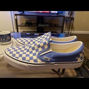 Vans Authentic Checkerboard Slip Ons Men’s Size 12